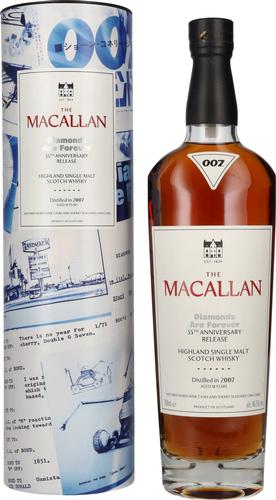 18 Years Old DIAMONDS ARE FOREVER 55th Anniversary Release Single Malt 2007 45,5% Vol. 0,7l in Giftbox