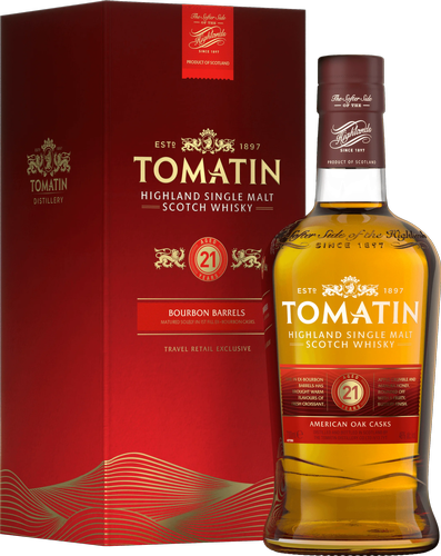 21 Years Old Bourbon Casks Travel Retail Exclusive 46% Vol. 0,7l in Giftbox