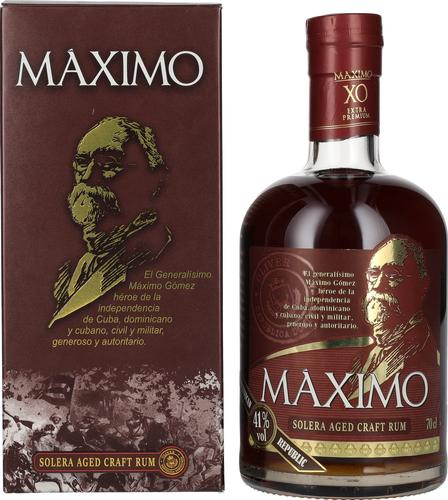 Maximo XO Extra Premium Solera Aged Craft Rum 41% Vol. 0,7l in Giftbox
