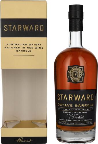 Starward OCTAVE BARRELS Single Malt Australian Whisky 2018 48% Vol. 0,7l in Giftbox