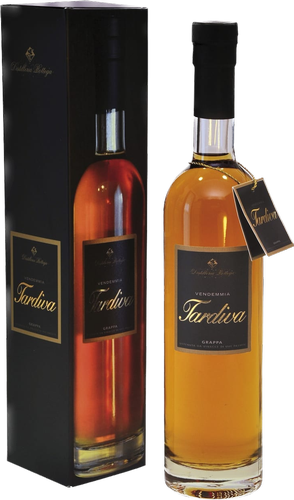 Bottega TARDIVA Grappa Invecchiata 38% Vol. 0,5l in Giftbox