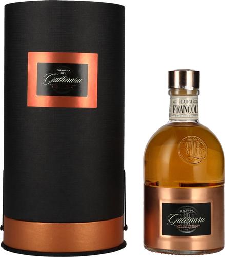 Grappa Gattinara Elvata in Barriques 44% Vol. 0,5l in Giftbox
