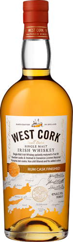 Irish Whiskey Rum Cask Finish Limited Release 43% Vol. 0,7l