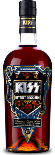 Kiss Detroit Rock Rum 45% Vol. 0,7l