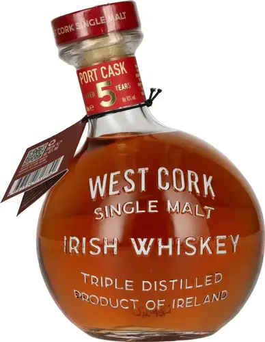 MARITIME PORT CASK FINISHED Single Malt Irish Whiskey Limited Edition 43% Vol. 0,7l