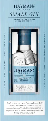 Hayman's London SMALL GIN 43% Vol. 0,2l in Giftbox with 5 ml Portionierer