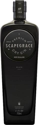 Scapegrace Premium Black Dry Gin 41,6% Vol. 0,7l