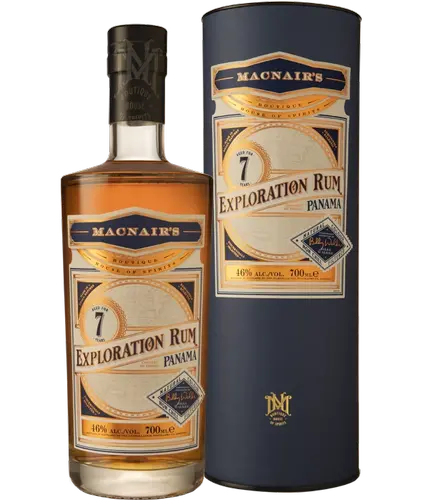 MacNair's EXPLORATION RUM PANAMA 7 YEAR OLD 46% Vol. 0,7l