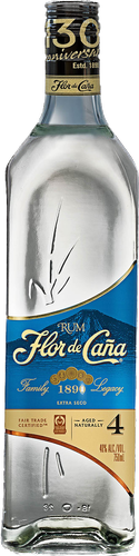 Flor de Caña 4 Year Old EXTRA SECO 40% Vol. 1l