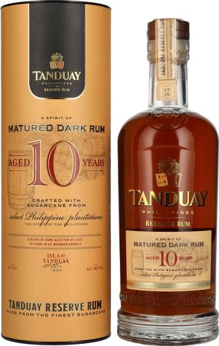 10 Years Old Reserve Dark Rum 40% Vol. 0,7l in Giftbox