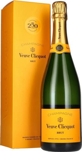 250 ANS Champagne Brut Yellow Label 12,5% Vol. 0,75l in Giftbox