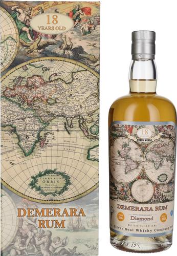 DEMERARA DIAMOND Rum 18 Years Old 2004 55,1% Vol. 0,7l in Giftbox