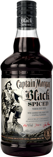 Captain Morgan Black Spiced Premium Spirit Drink 40% Vol. 1l