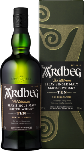 TEN Years Old Islay Single Malt 46% Vol. 0,7l in Giftbox