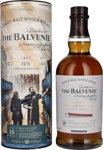 18 YO A Collection of Curious Casks FRENCH PINEAU CASK FINISH 47,9% Vol. 0,7l