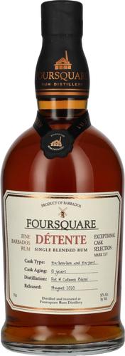 10 Years Old DÉTENTE Single Blended Rum 51% Vol. 0,7l