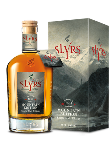 Slyrs Single Malt Whisky MOUNTAIN EDITION 45% Vol. 0,7l in Giftbox