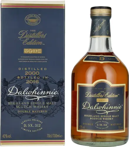 The Distillers Edition Double Matured 2000 43% Vol. 0,7l in Giftbox