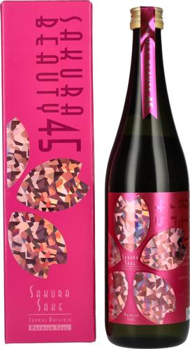 Junmai Daiginjo Sakura Beauty 45 15,5% Vol. 0,72l in Giftbox