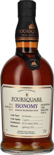 17 Years Old ISONOMY Single Blended Rum 58% Vol. 0,7l