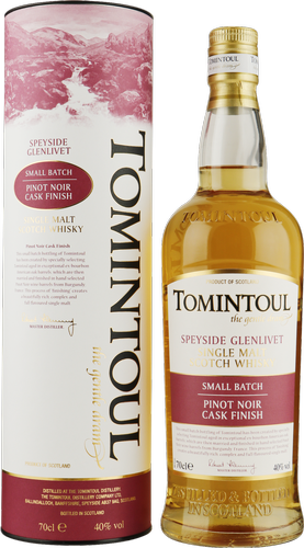 Tomintoul Small Batch Pinot Noir Cask Finish 40% Vol. 0,7l