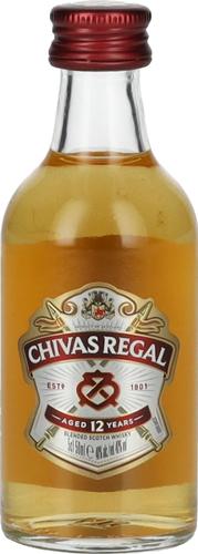 Chivas Regal 12 Years Old Blended Scotch Whisky 40% Vol. 0,05l (Mini)