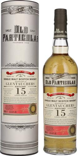 OLD PARTICULAR Glentauchers 15 Years Old Single Cask Malt 2007 48,4% Vol. 0,7l in Giftbox