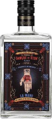 Loteria LA MANO Blanco Tequila 100% de Agave 40% Vol. 0,35l