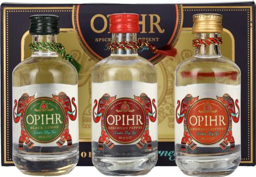 SPICES OF THE ORIENT London Dry Gin Miniset 43% Vol. 3x0,05l