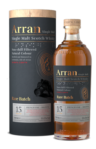 15 Years Old Rare Batch French Oak Argonne 53,5% Vol. 0,7l
