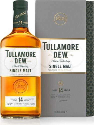 AGED 14 YEARS Single Malt Irish Whiskey 41,3% Vol. 0,7l in Giftbox