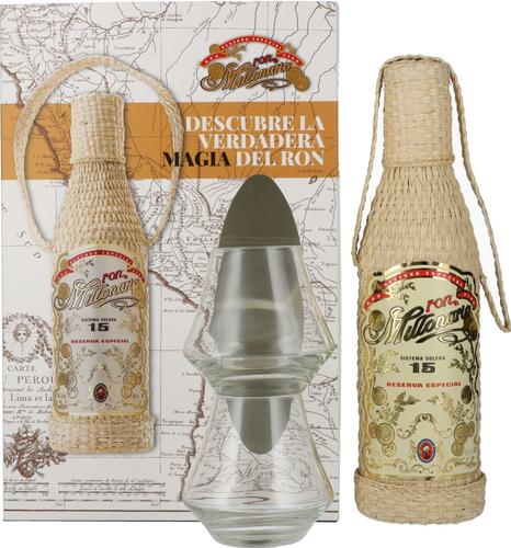 15 RESERVA ESPECIAL 40% Vol. 0,7l in Giftbox with 2 glasses