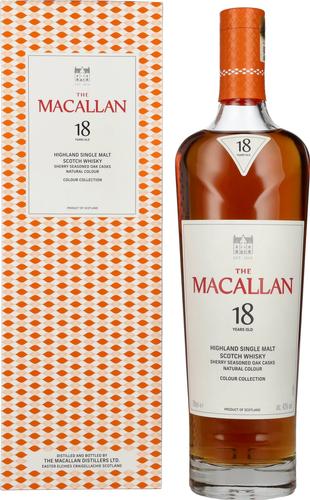 18 Years Old Colour Collection 43% Vol. 0,7l in Giftbox