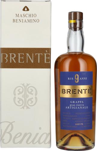 BRENTÈ Grappa GRAN RISERVA CUVÉE 9 ANNI 42% Vol. 0,7l