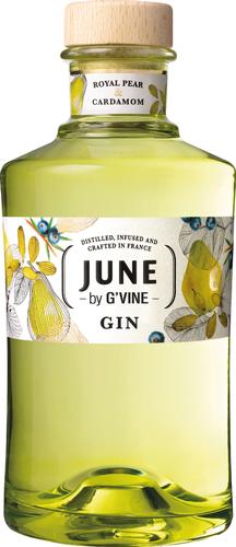 JUNE by G'Vine Gin Royal Pear & Cardamom 37,5% Vol. 0,7l