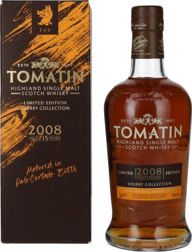 15 Years Old SHERRY COLLECTION Palo Cortado Sherry Butts Limited Edition 2008 46% Vol. 0,7l in Giftbox