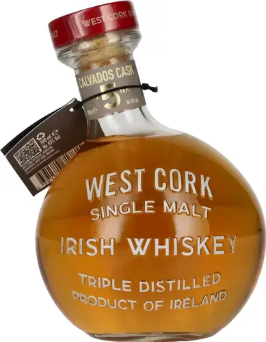 MARITIME Single Malt Irish Whiskey CALVADOS CASK FINISHED Limited Edition 43% Vol. 0,7l