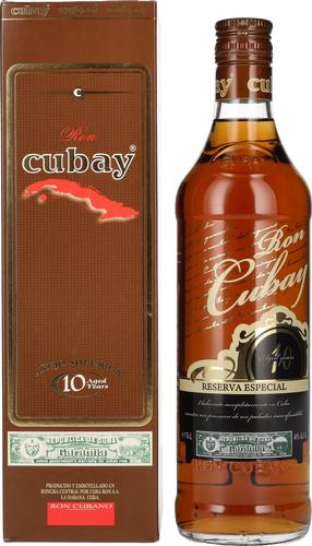 Ron Cubay 10 Years Old RESERVA ESPECIAL 40% Vol. 0,7l in Giftbox