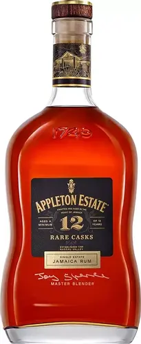 12 Years Old Rare Casks Jamaica Rum 43% Vol. 0,7l