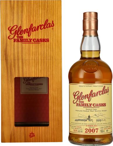 THE FAMILY CASKS Single Cask SUMMER 2024 Refill Sherry Butt #2670 2007 59,9% Vol. 0,7l