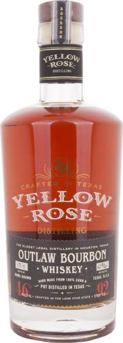 Yellow Rose OUTLAW BOURBON Whiskey 46% Vol. 0,7l