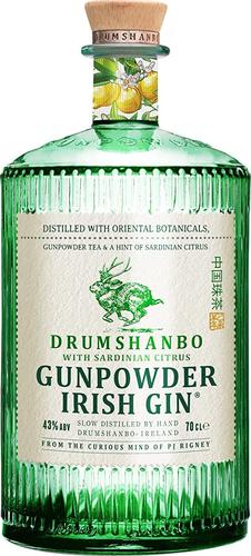 Gunpowder Irish Gin Sardinian Citrus Edition 43% Vol. 0,7l