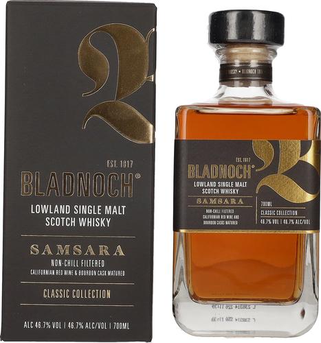 SAMSARA Whisky 46,7% Vol. 0,7l in Giftbox