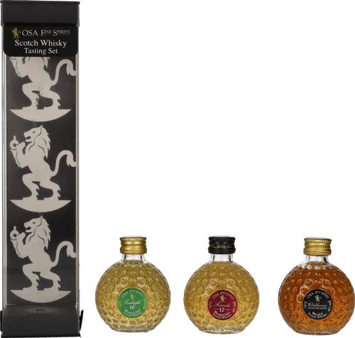 Blended Bottles Tasting Set 40% Vol. 3x0,05l in Giftbox