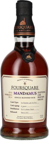 16 Years Old MANDAMUS Single Blended Rum 57% Vol. 0,7l