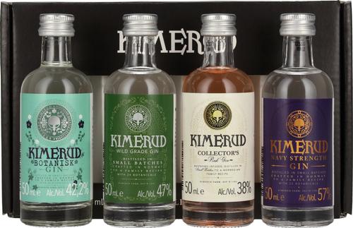 Gin tasting set 46% Vol. 4x0,05l in Giftbox
