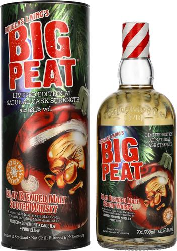 BIG PEAT Limited Christmas Edition 2020 53,1% Vol. 0,7l in Giftbox