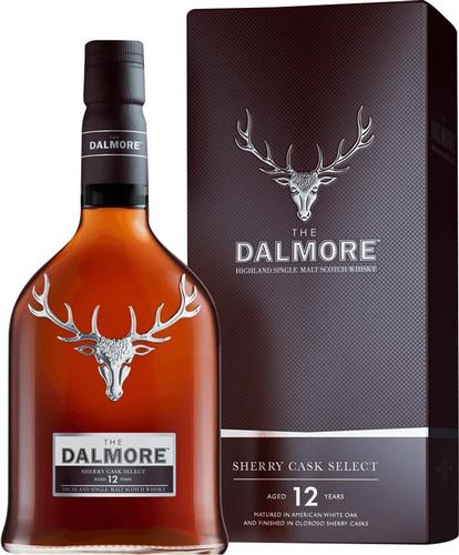 The Dalmore 12 Years Old SHERRY CASK SELECT 43% Vol. 0,7l in Giftbox