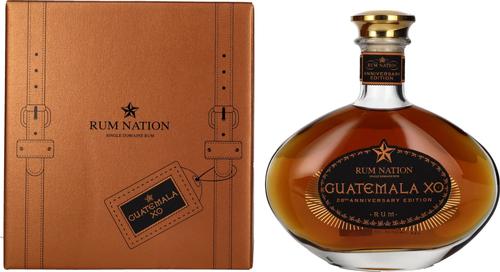 Guatemala XO 20th Anniversary Edition 40% Vol. 0,7l in Giftbox