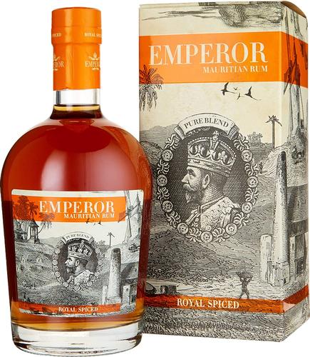 Emperor Mauritian Rum ROYAL SPICED 40% Vol. 0,7l in Giftbox